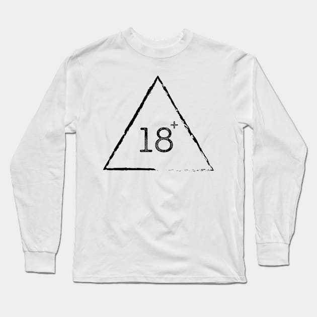 18± Long Sleeve T-Shirt by KyrgyzstanShop